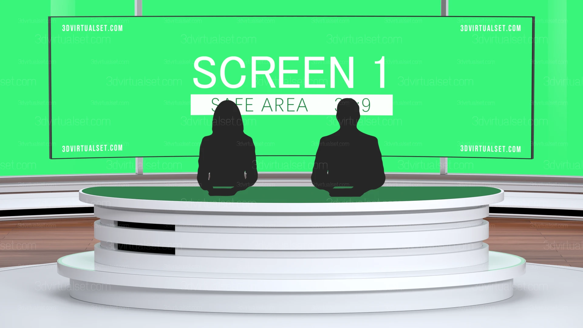 Virtual Set 140 For vMix Shot 1-3-